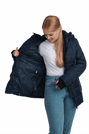 Регулировка ширины по низу куртки